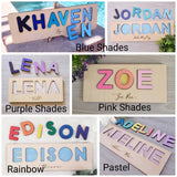Name Puzzle Sign - Arrows