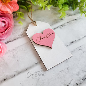 Heart 3D Gift Tag