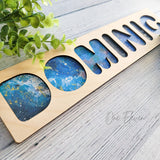 Name Puzzle Sign - Celestial